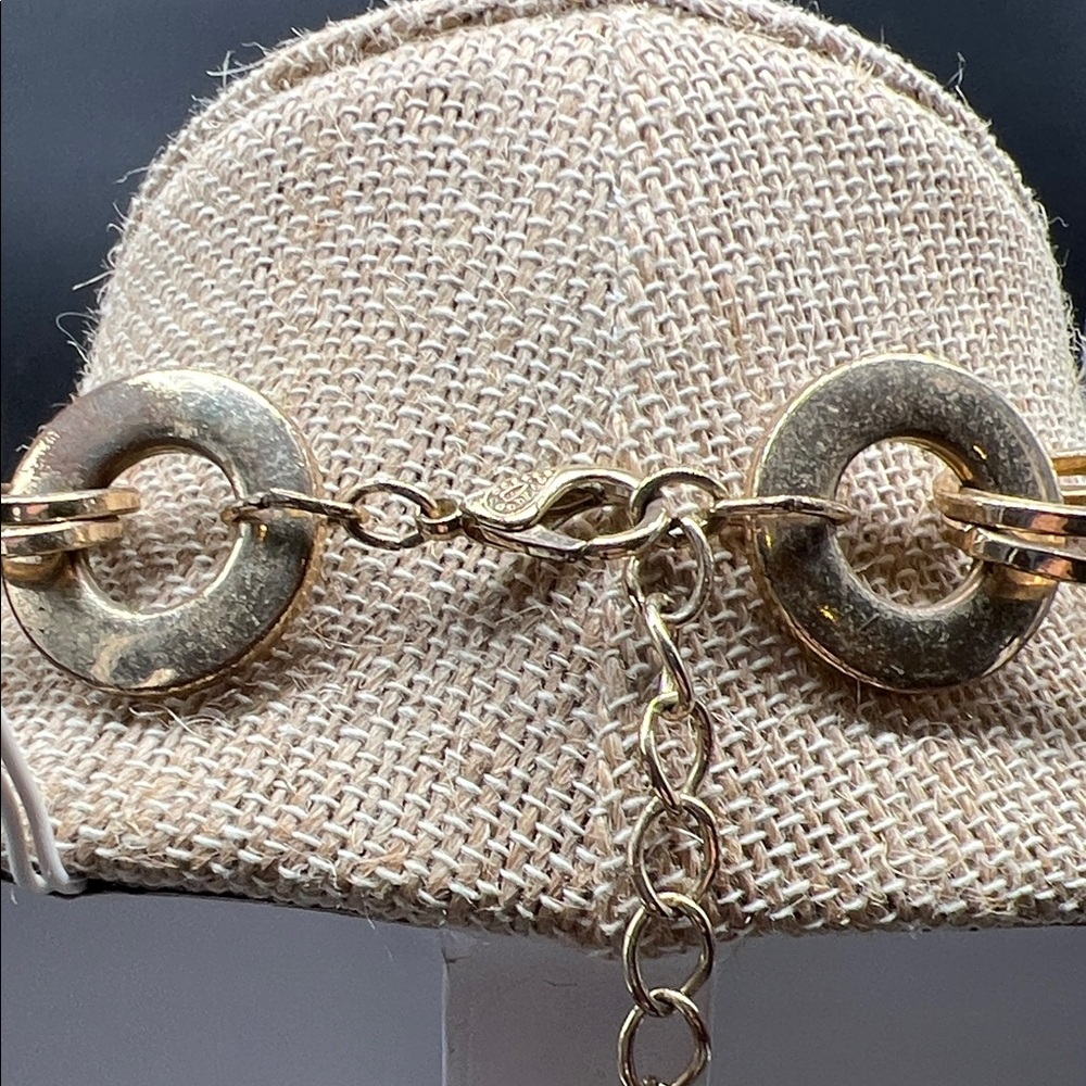 Chunky Tortoiseshell Lucite Link Statement Neckla… - image 5